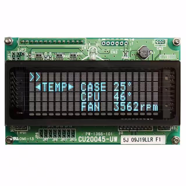 VK204-25 Matrix Orbital  Modules d'affichage - Fluorescent sous vide (VFD)